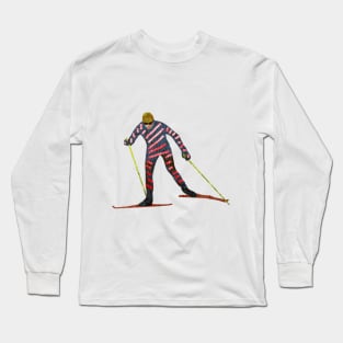 Cross country skiing Long Sleeve T-Shirt